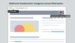 Maklumat Keselamatan Untuk Laman Web Kasino