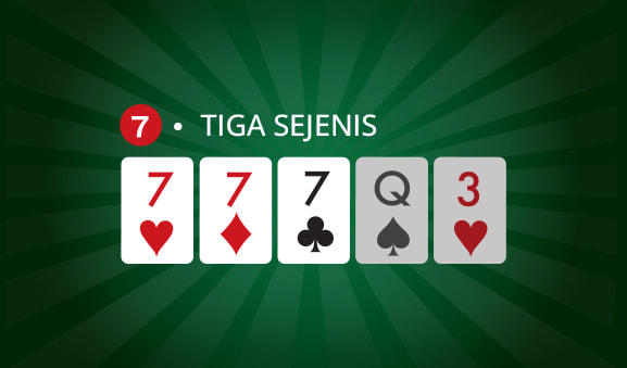 Poker tiga sejenis