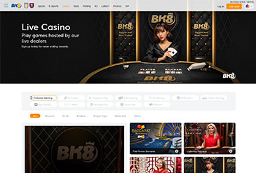 Laman Utama BK8 Kasino