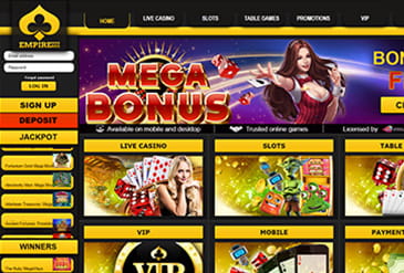 Laman Utama Empire777