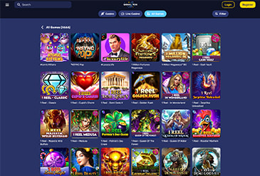 Pilihan Permainan Galactic Wins