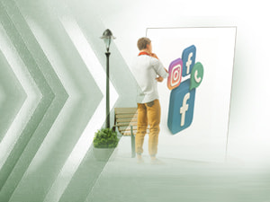 social media postings icon